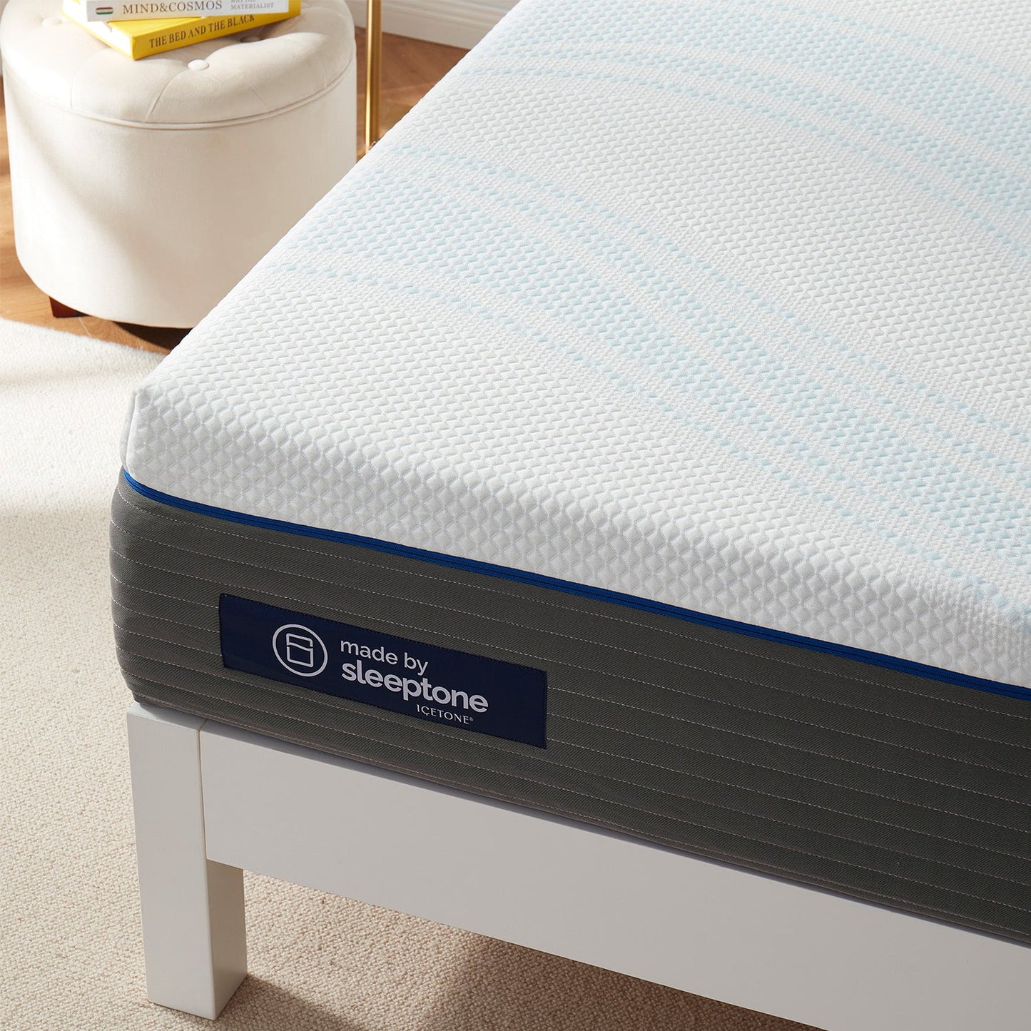 12" Adjustable Hybrid Mattress, Cooling Copper-Infused (Adjust Firmness at Home (Soft or Firm)