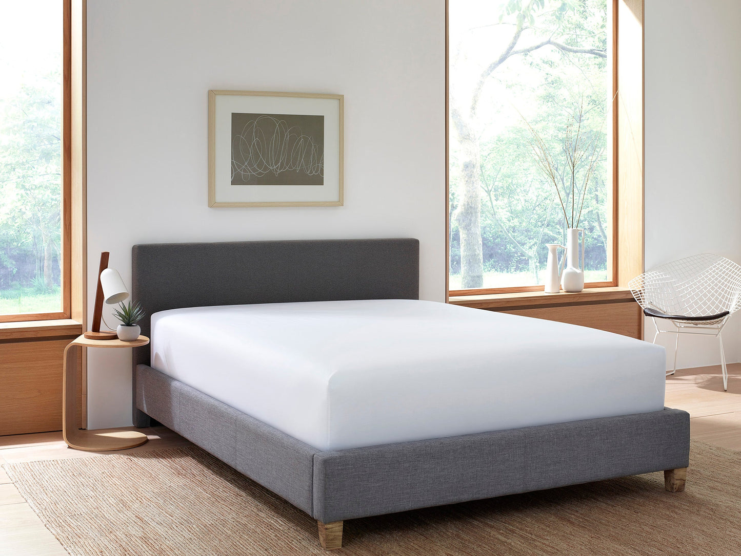 Goto® Percale Fitted Sheet