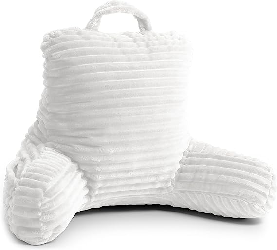 Clara Clark™ Cut Plush Reading Pillow