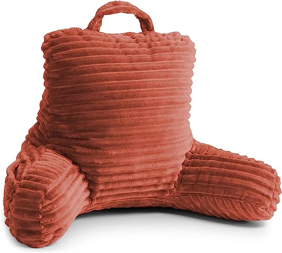 Clara Clark™ Cut Plush Reading Pillow