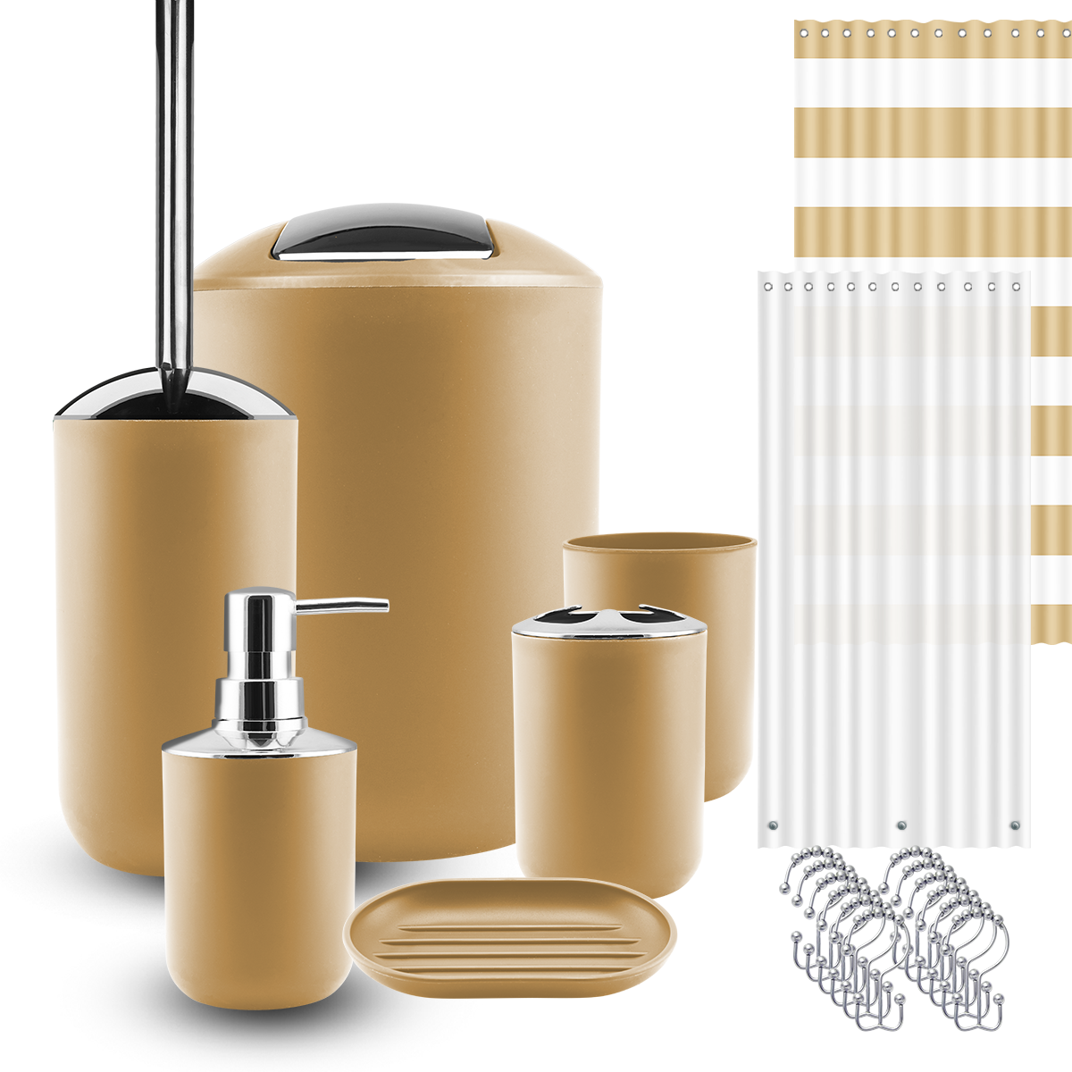 Clara Clark™ 9 Piece Bathroom Set