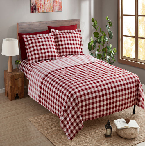 Clara Clark™ Printed Series 4-Piece Bed Sheet Set