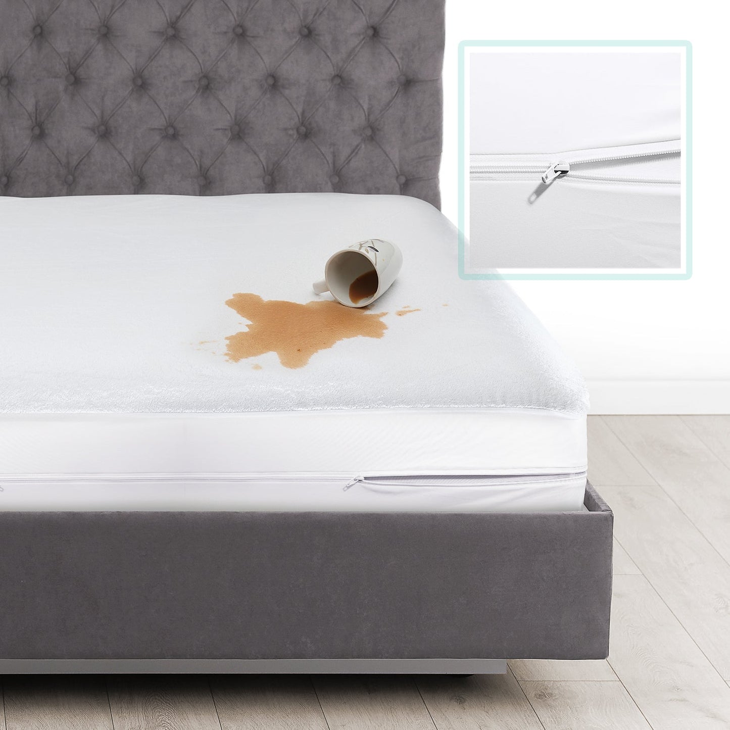 Clara Clark™ Knitted Mattress Protector