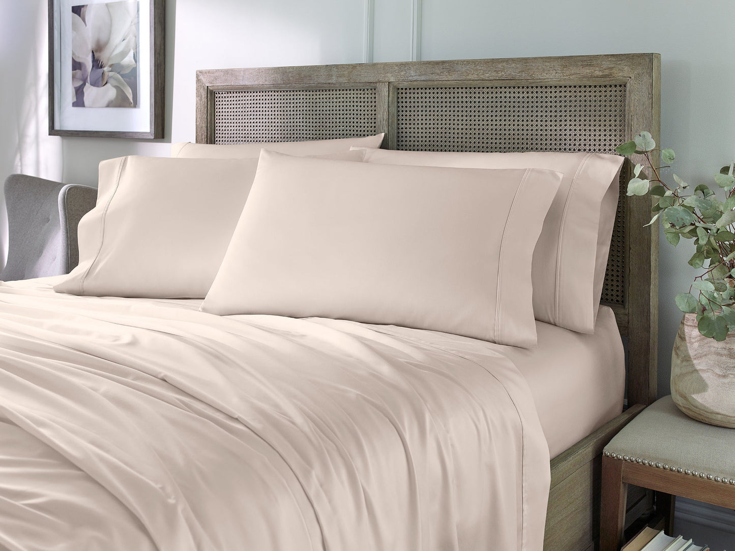 Eucalyptus 6-Piece Sheet Set - Assorted Case of 4