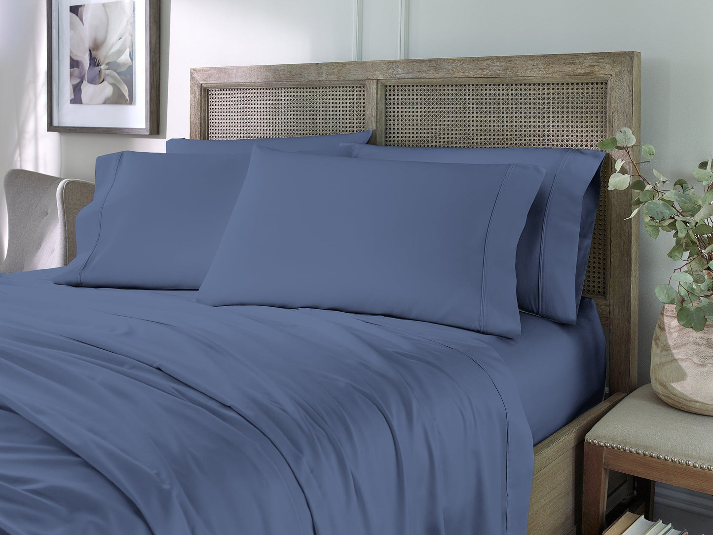 Eucalyptus 6-Piece Sheet Set - Assorted Case of 4