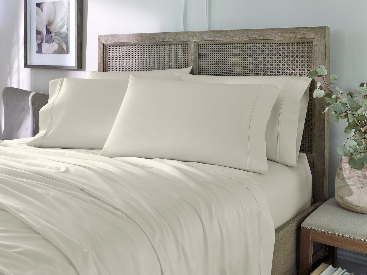 Eucalyptus 6-Piece Sheet Set - Assorted Case of 4