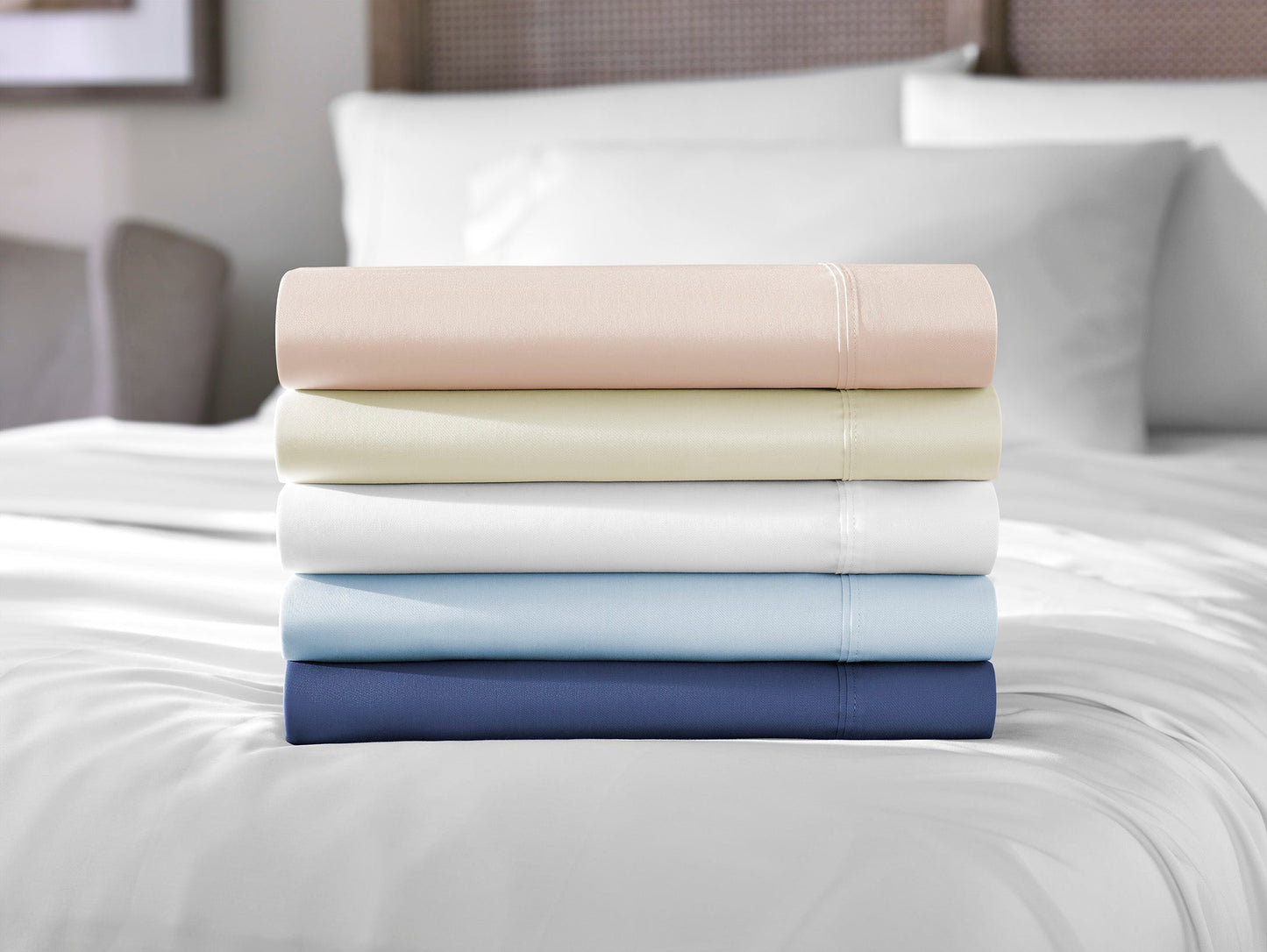 Eucalyptus 6-Piece Sheet Set - Assorted Case of 4