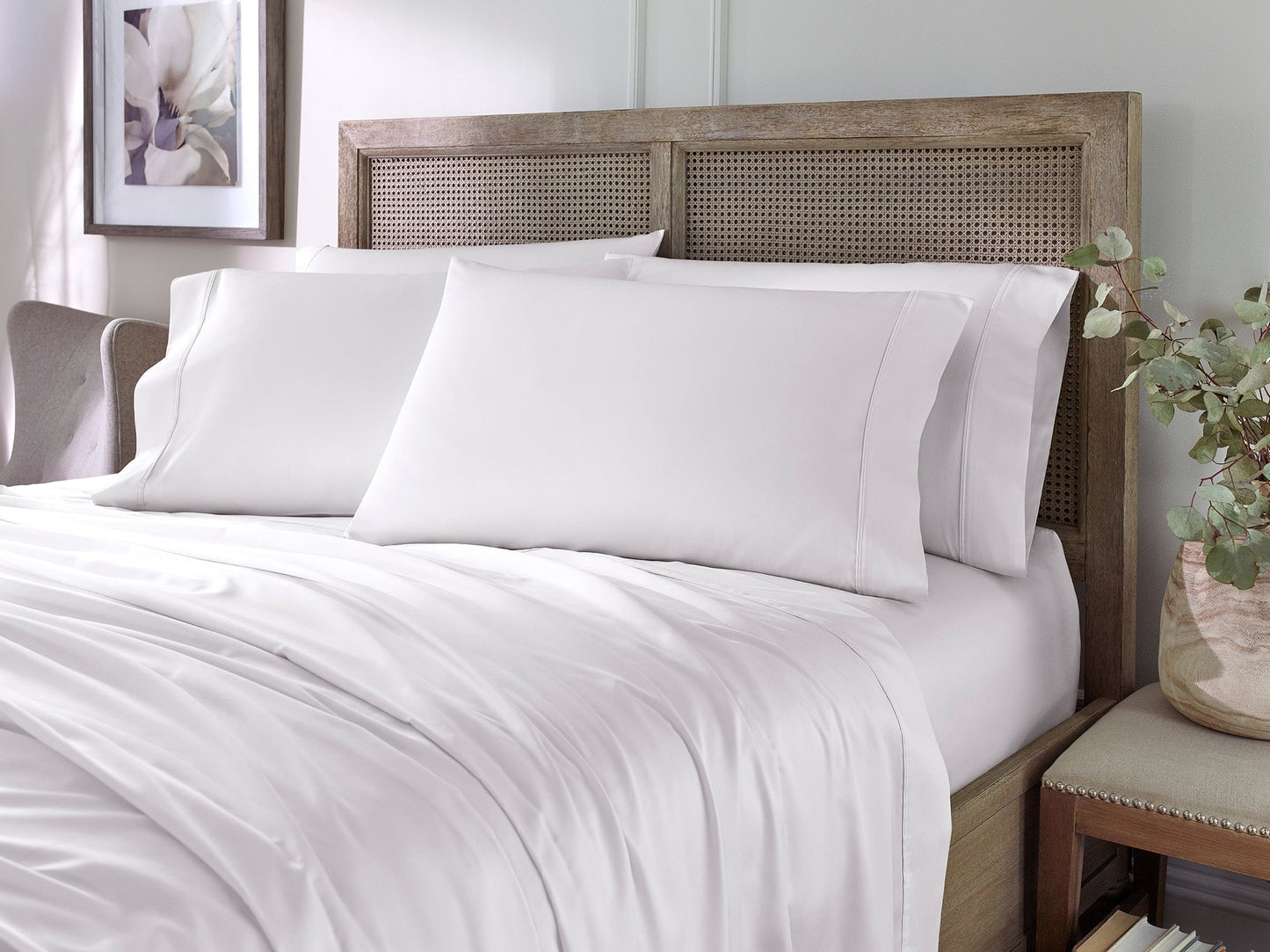 Eucalyptus 6-Piece Sheet Set - Assorted Case of 4
