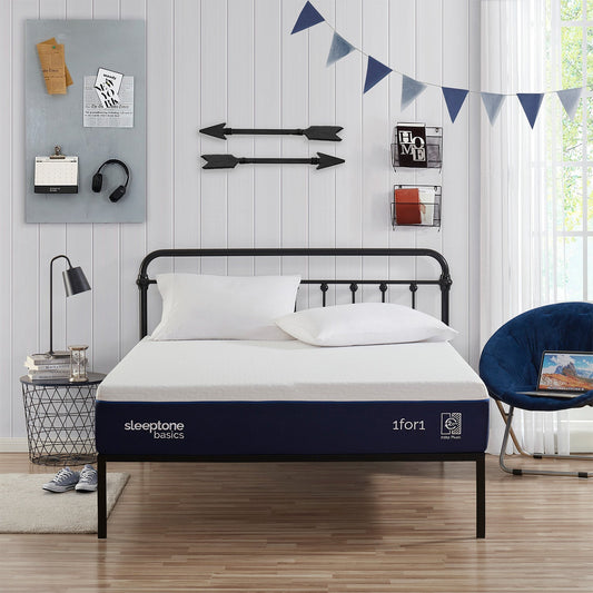 10" Adjustable Hybrid Mattress, Cooling Copper-Infused (Adjust Firmness at Home (Soft or Firm)