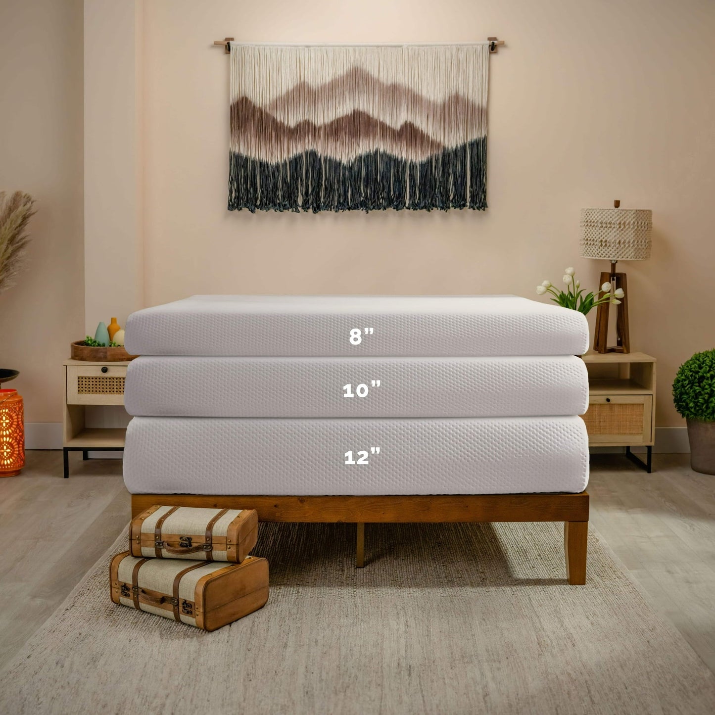 10" Sleep Orca Green Tea & Graphite Memory Foam Mattress
